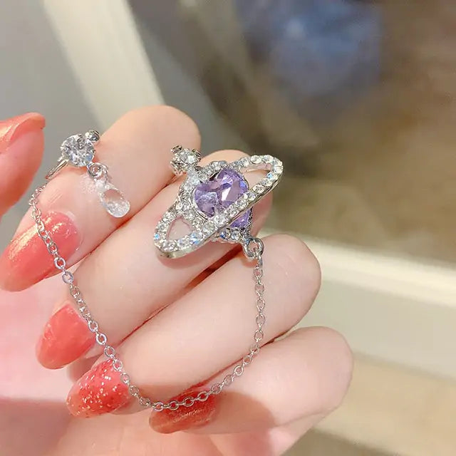 Womens Crystal Earrings