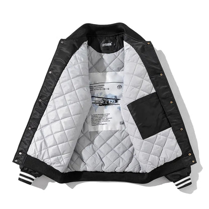 Winter Graphic Bomber Jacket