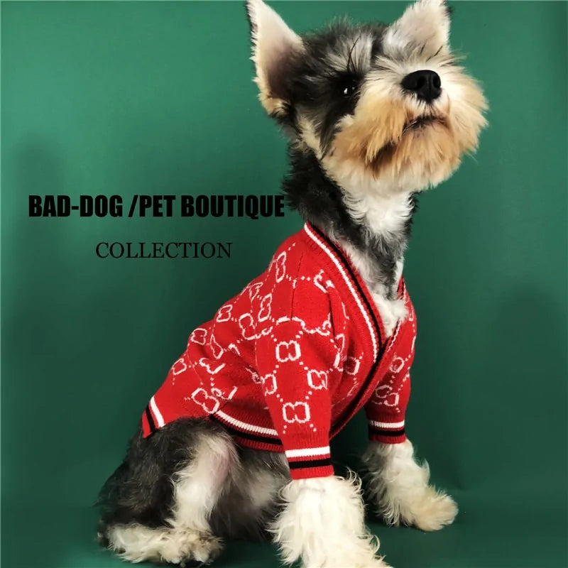 Dog Icon Winter Sweater