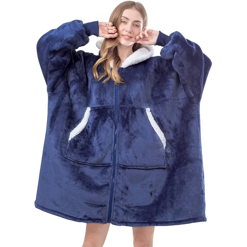 Unisex Winter Fleece Oversized Hoodie