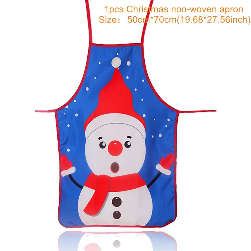 Santa Christmas Apron Variances