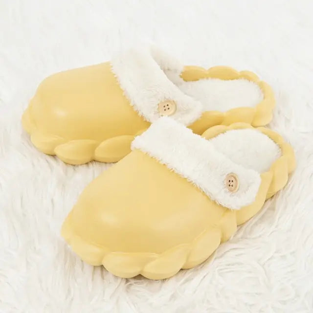 Plush Shark Slippers