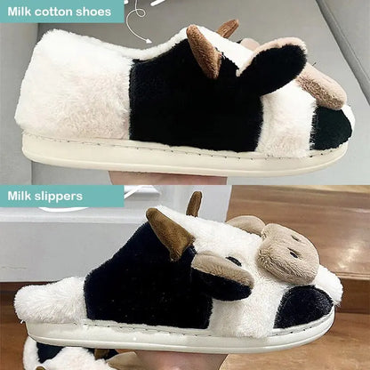 Cute Cow Slippers