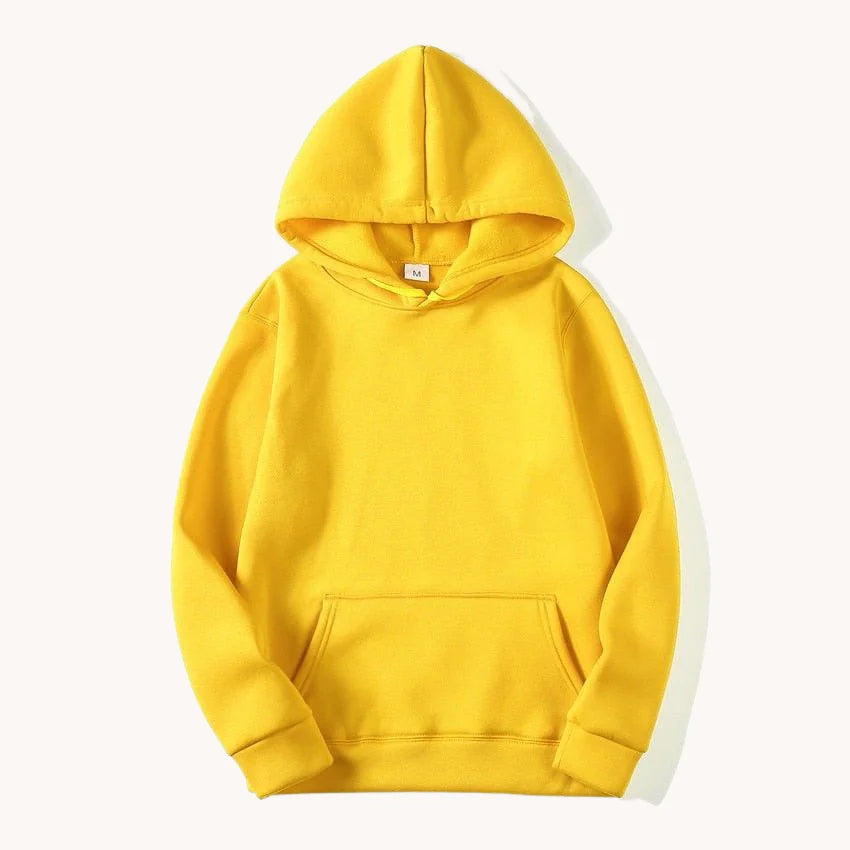 Unisex Plain Hoodie Colors Variants