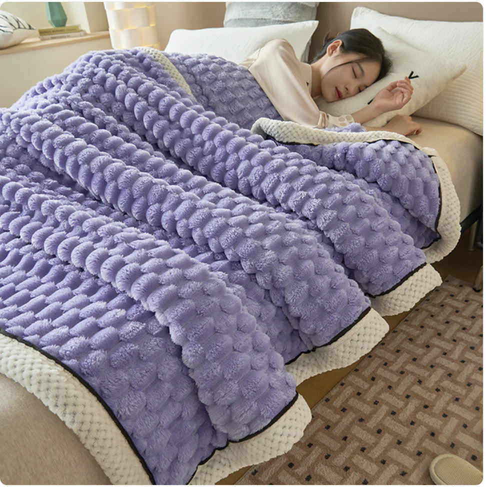 Woven Plush Thermal Blanket
