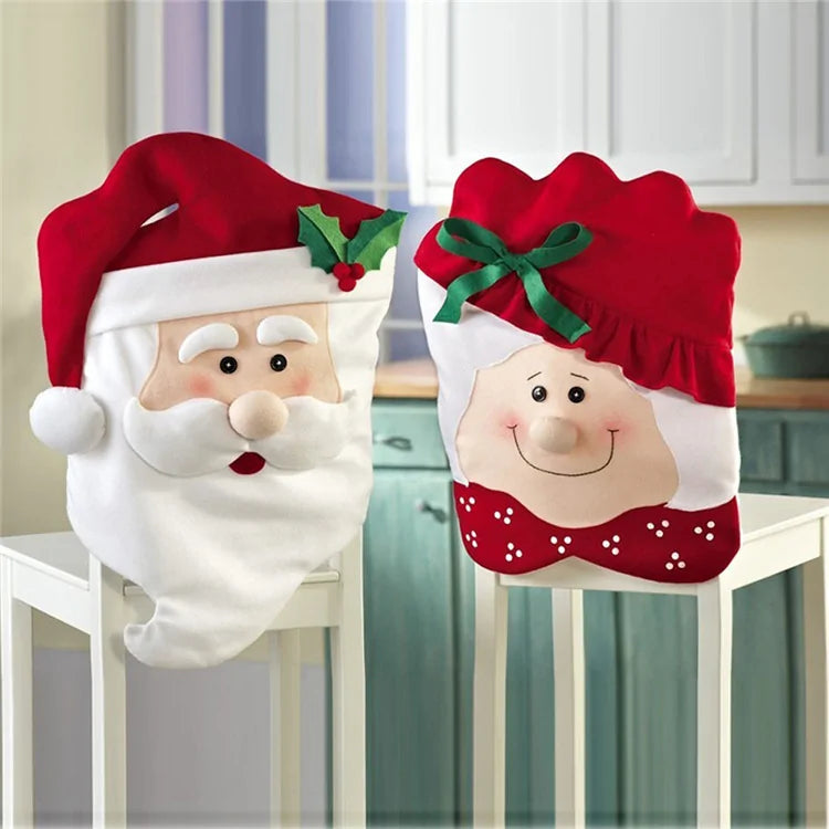 Santa Claus & Mrs.Claus Chair Covers