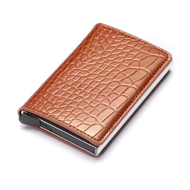 Carbon Fiber & Faux Leather Wallet