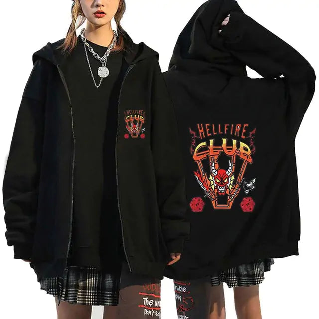 Stranger Things Hellfire Club Hoodie