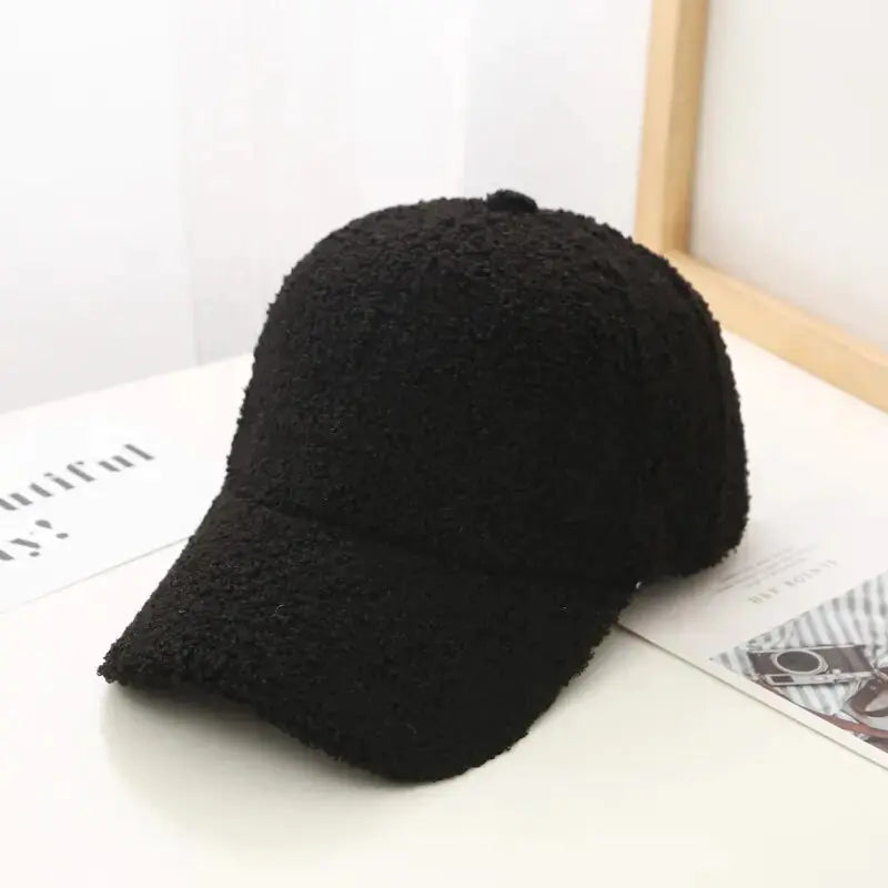 Soft Fuzzy Baseball Cap