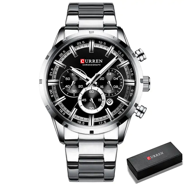 CURREN Mens Quartz Watch