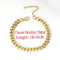 Chain Bracelet Different Widths