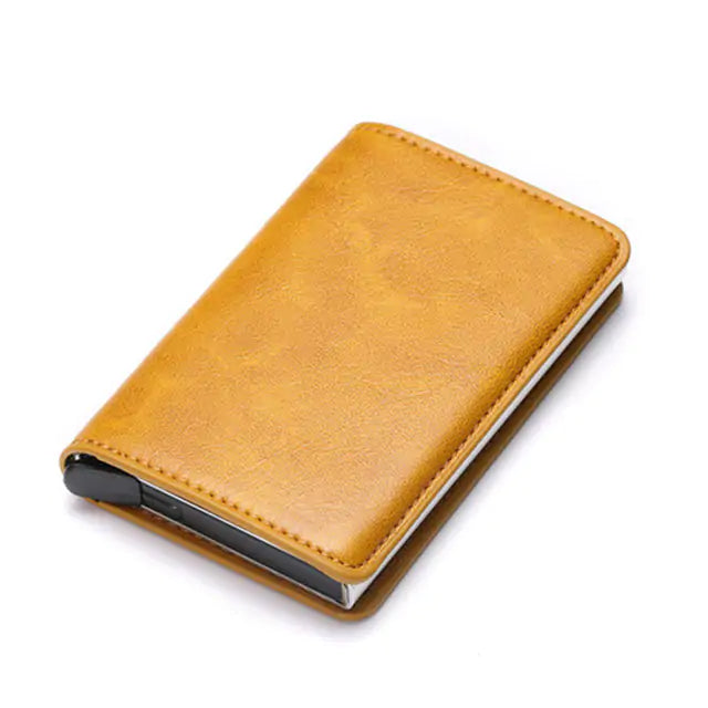 Carbon Fiber & Faux Leather Wallet