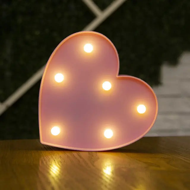 LED Alphabet Letters & Numbers