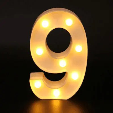 LED Alphabet Letters & Numbers