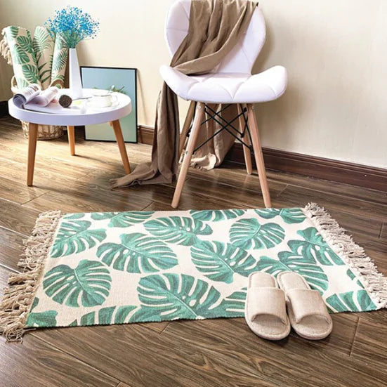 Monstera Leaf Rug