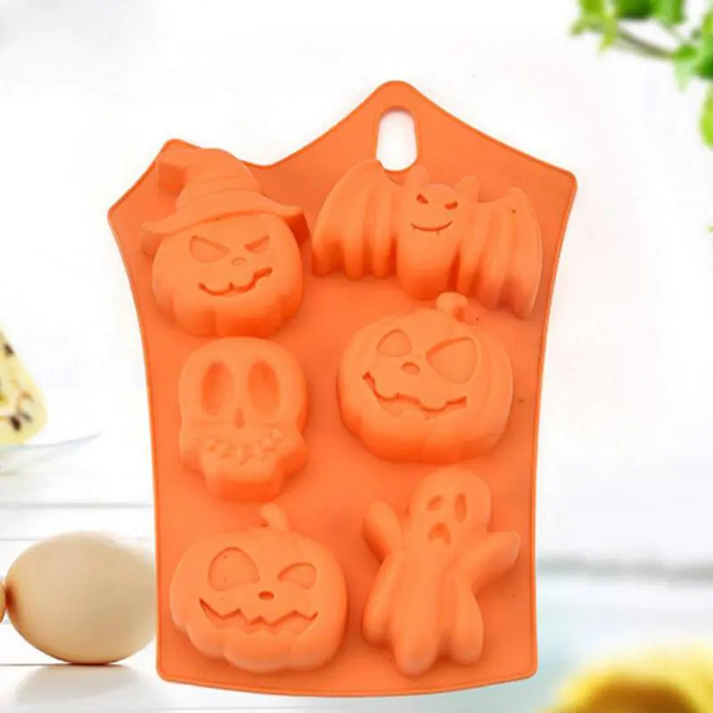 Halloween Pumpkin Silicone Baking Mold