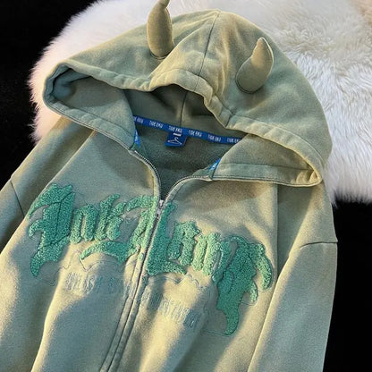 Punk Horned Hoodie