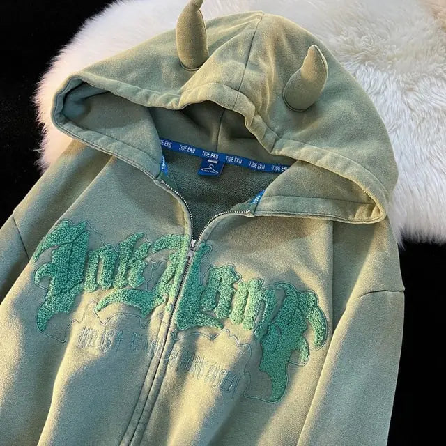 Punk Horned Hoodie
