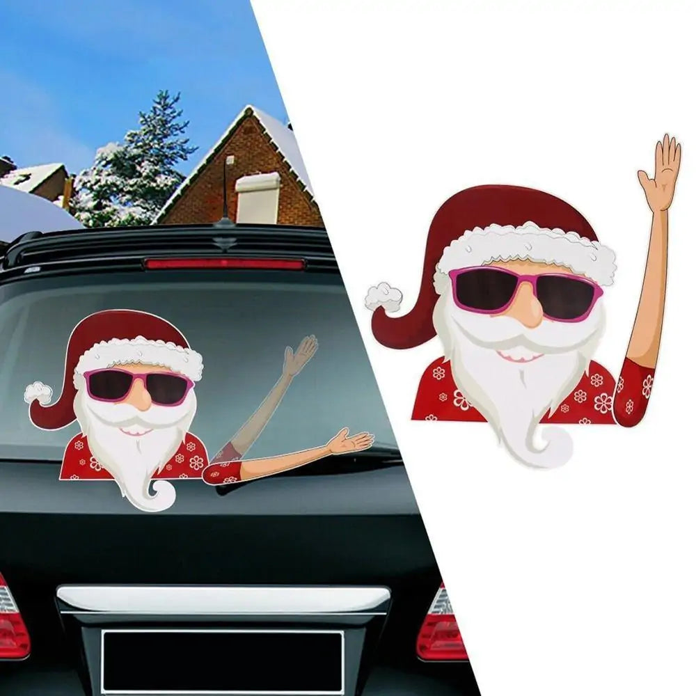 Santa Claus Car Stickers
