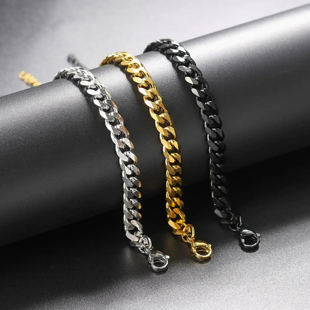 Chain Bracelet Different Widths