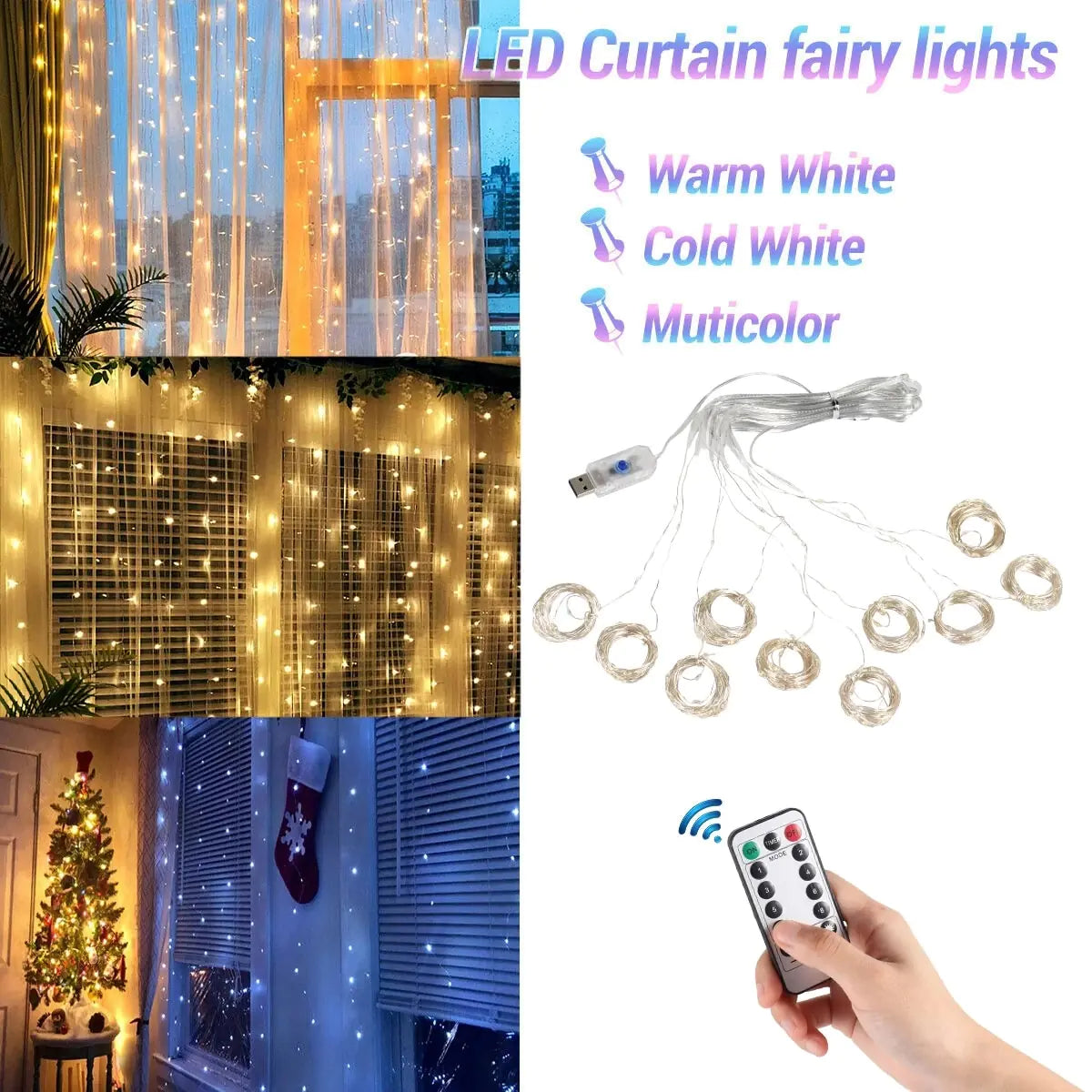LED RGB Lights Curtain