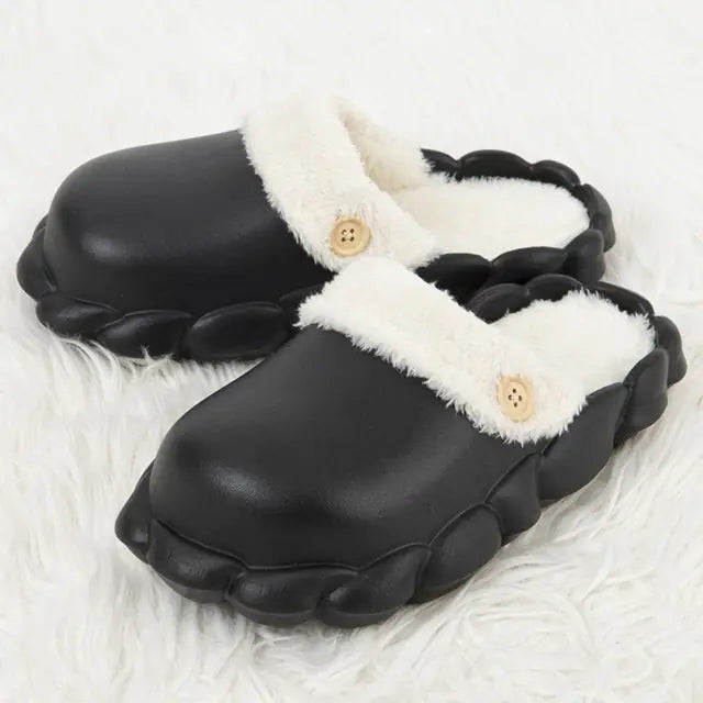 Plush Shark Slippers