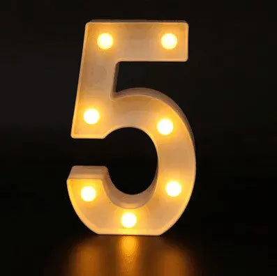 LED Alphabet Letters & Numbers