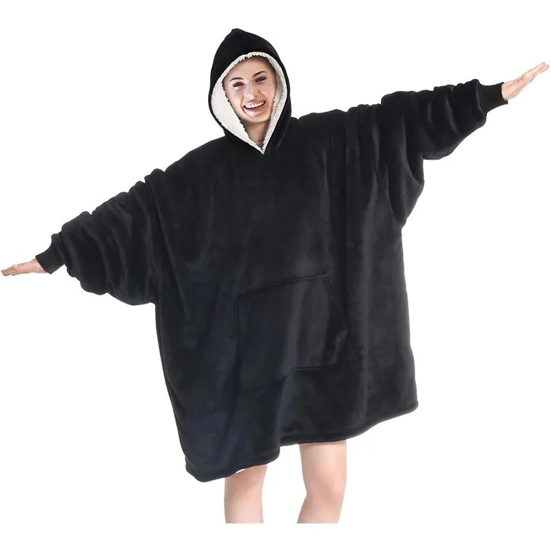 Unisex Winter Fleece Oversized Hoodie