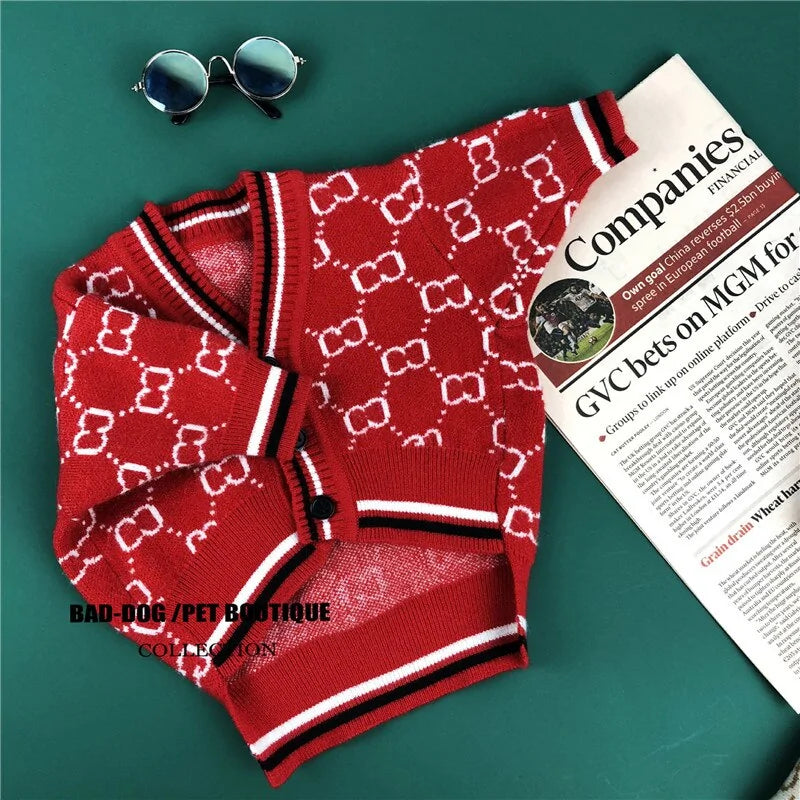 Dog Icon Winter Sweater