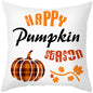 Maple Leaf Pumpkin Pillowcase Cover