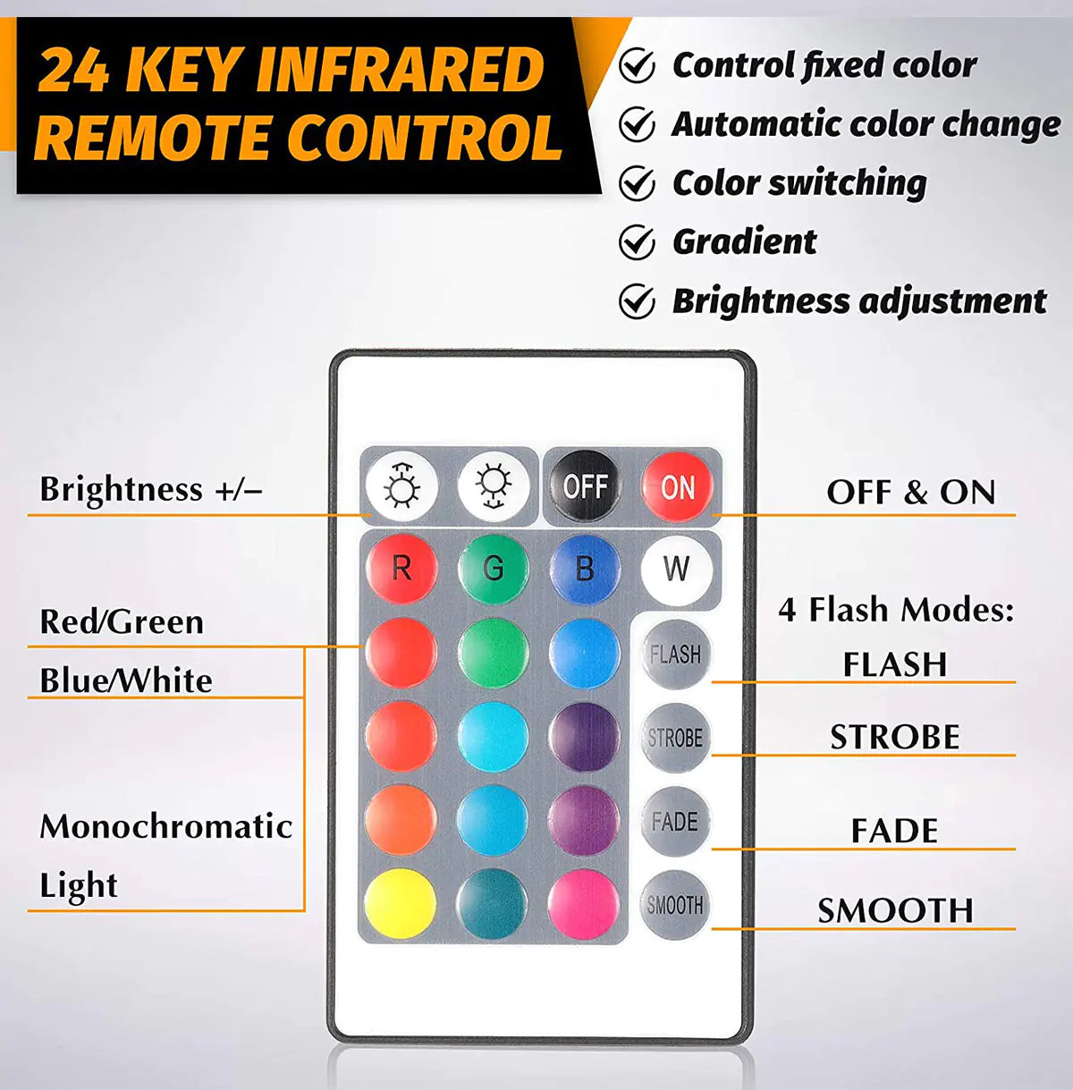 RGB LED Gaming Lamp