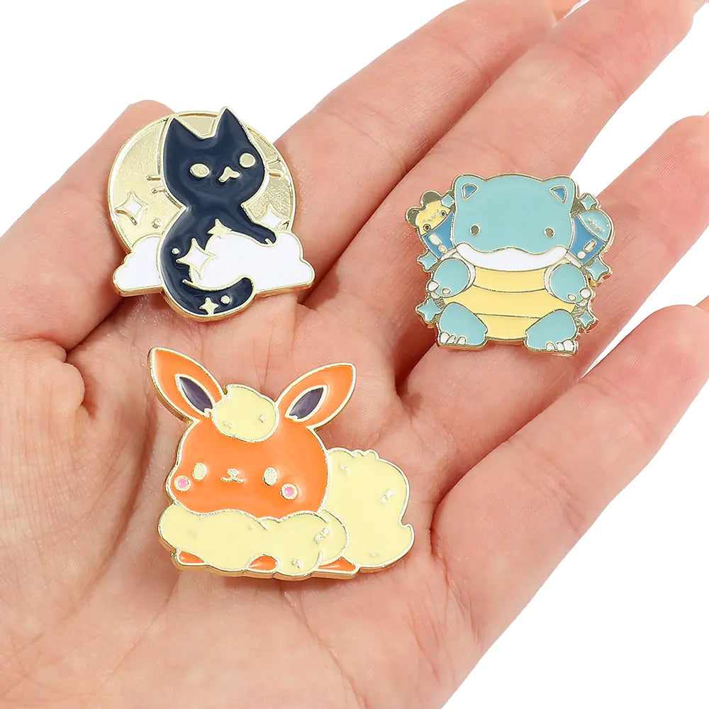 Cute Pokemon Enamel Pins