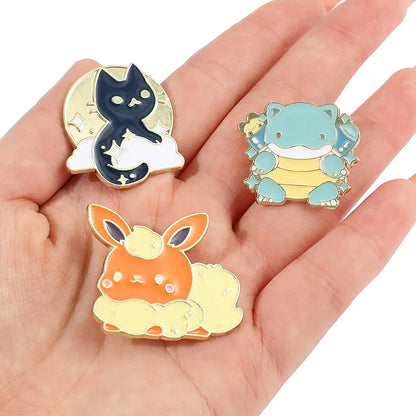 Cute Pokemon Enamel Pins