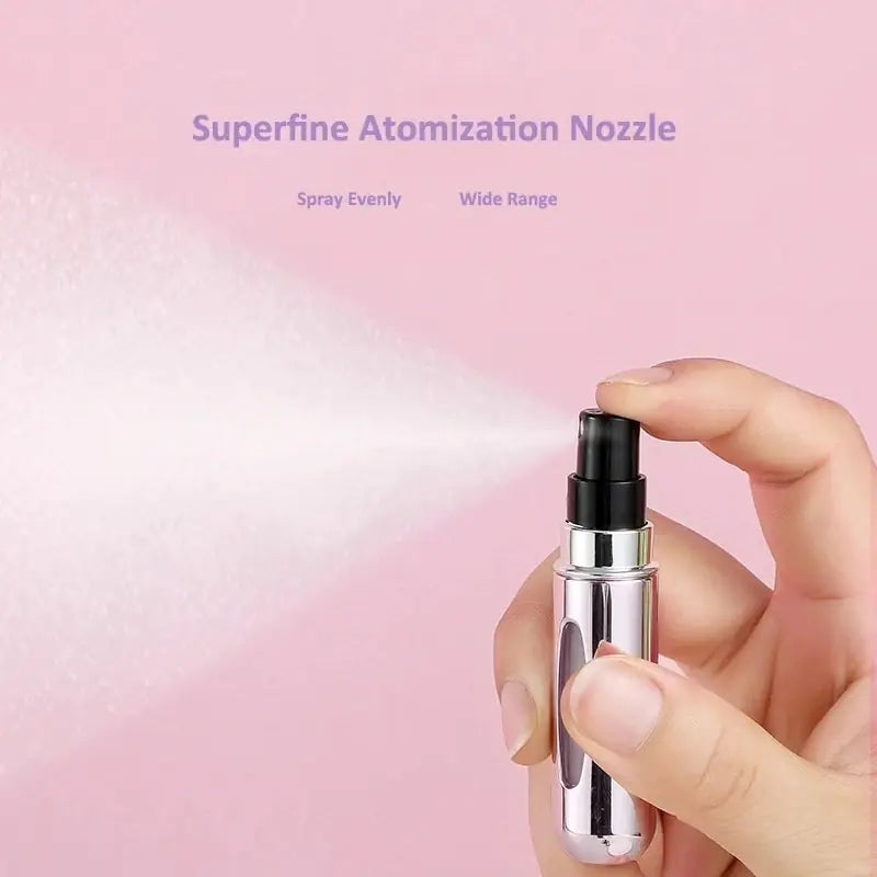 Portable Pump Perfume/Cologne Bottle