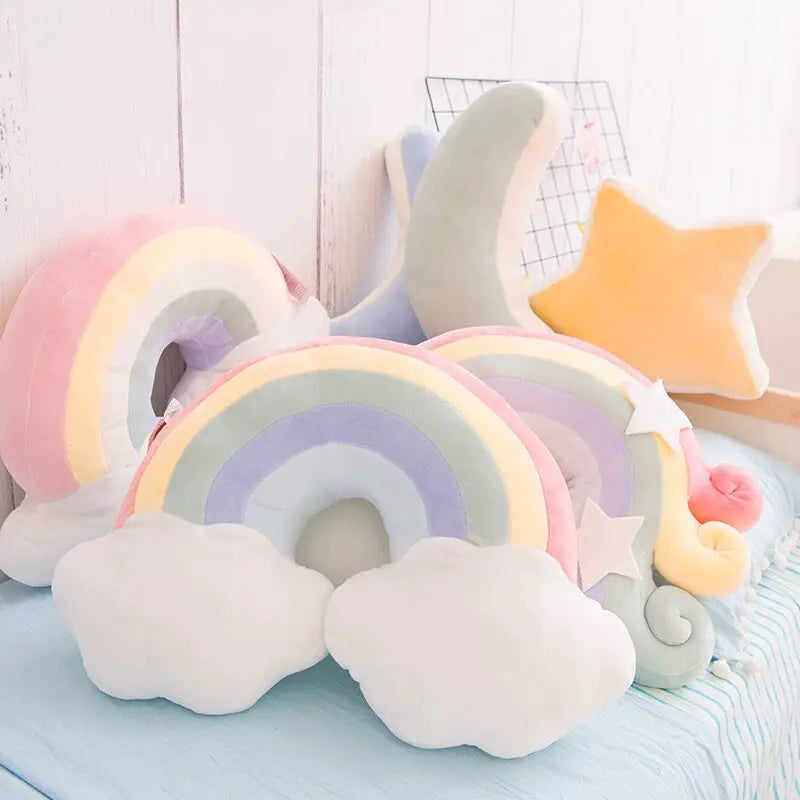 Shaped Pastel Pillow Variants