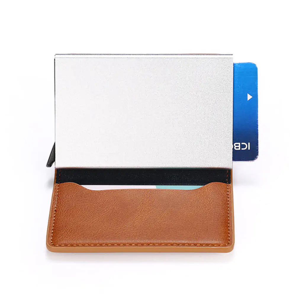 Carbon Fiber & Faux Leather Wallet