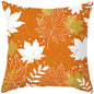 Maple Leaf Pumpkin Pillowcase Cover