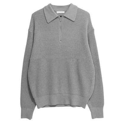 Mens Sweater 1/4 Zip