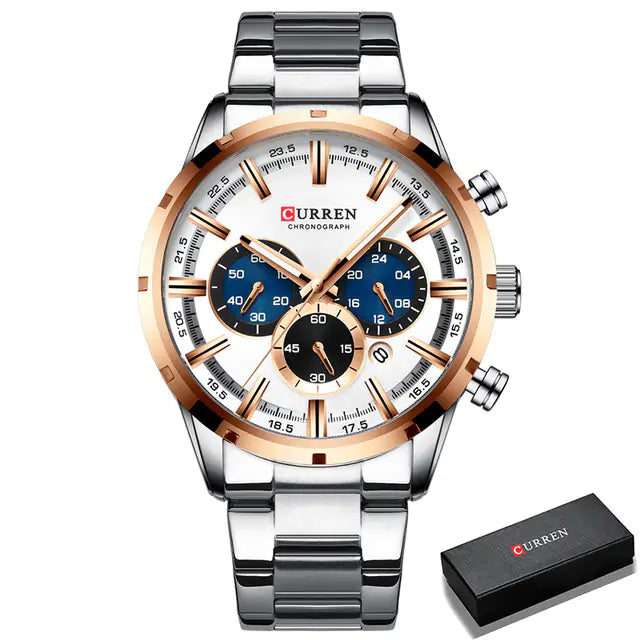 CURREN Mens Quartz Watch
