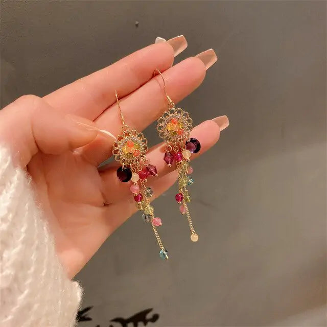 Womens Crystal Earrings