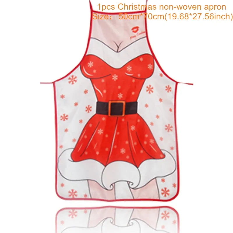 Santa Christmas Apron Variances