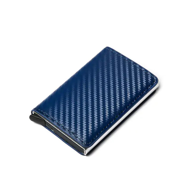 Carbon Fiber & Faux Leather Wallet