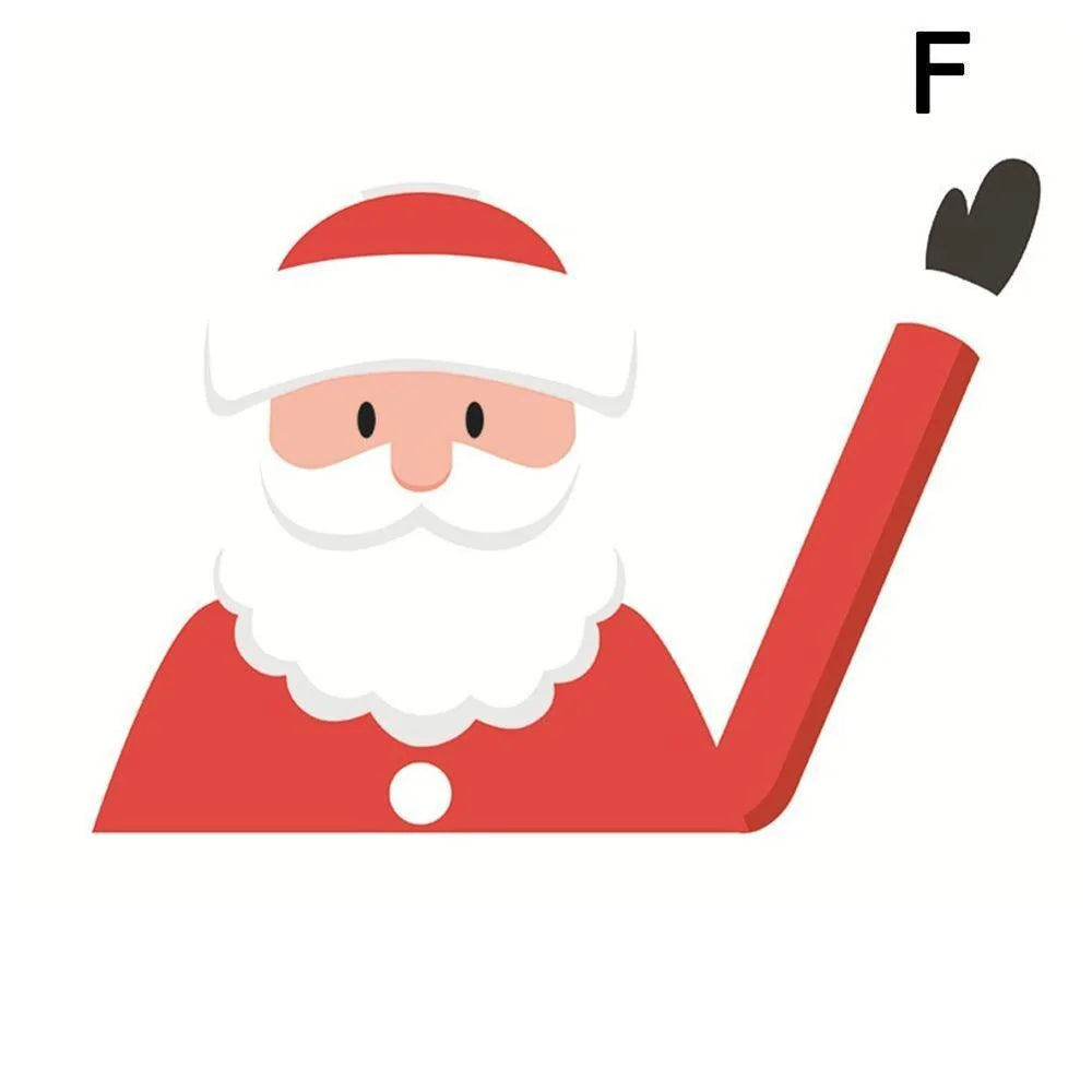 Santa Claus Car Stickers