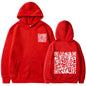 EXPLICIT Funny QR Code Hoodie Multi-Color