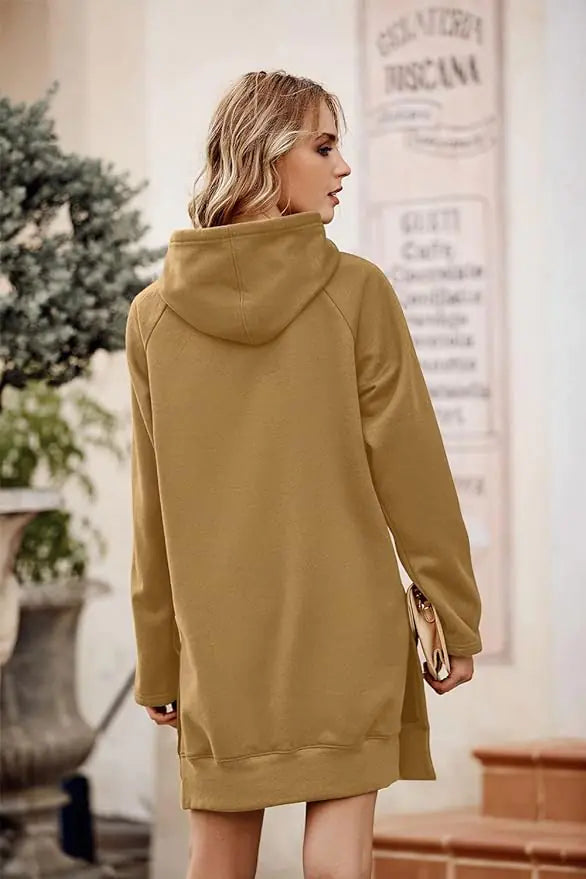 Oversized Hoodie Dress Mult. Colors