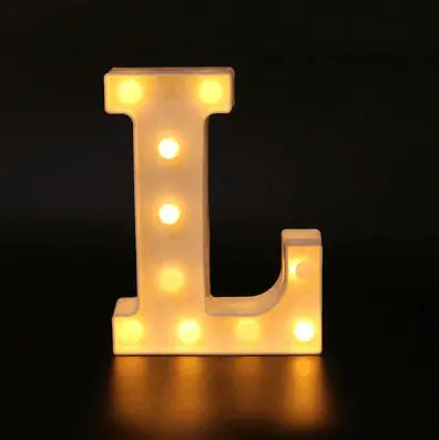 LED Alphabet Letters & Numbers