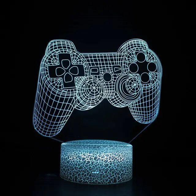 RGB LED Gaming Lamp