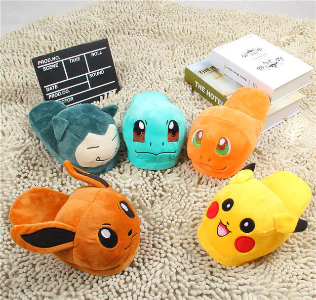 Pokémon Plush Indoor Slippers