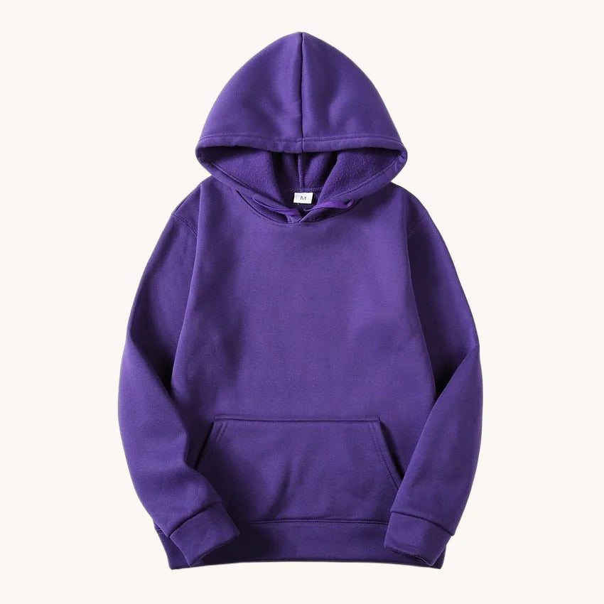 Unisex Plain Hoodie Colors Variants
