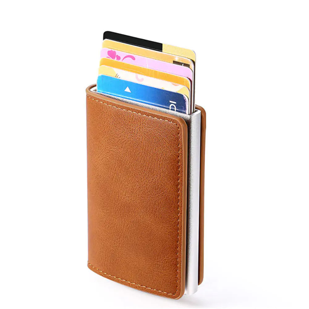 Carbon Fiber & Faux Leather Wallet